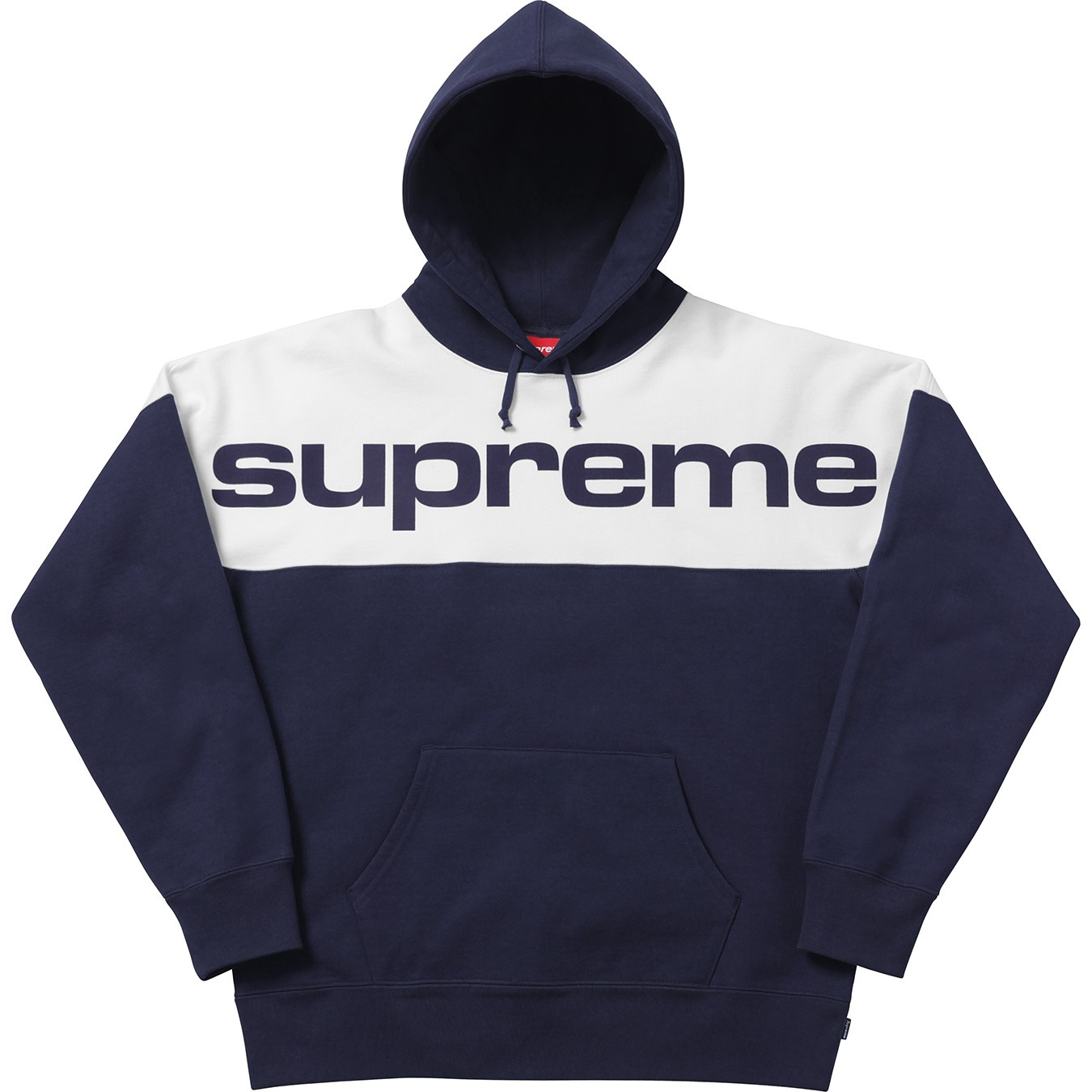 Blocked Hooded Sweatshirt view 12